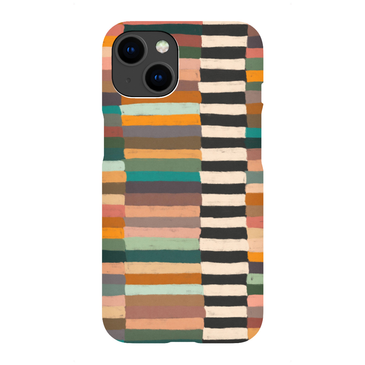 iPhone "Galitsyna - Mix Stripes Uno" Premium-Case Handyhülle artboxONE