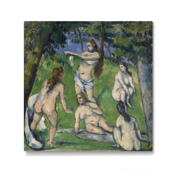 Galerie-Print "Fünf Badegäste" 30x30 cm artboxONE