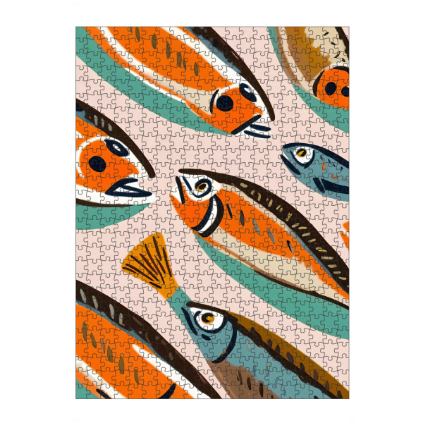 Puzzle Ravensburger "Sardinen" artboxONE - Tiere