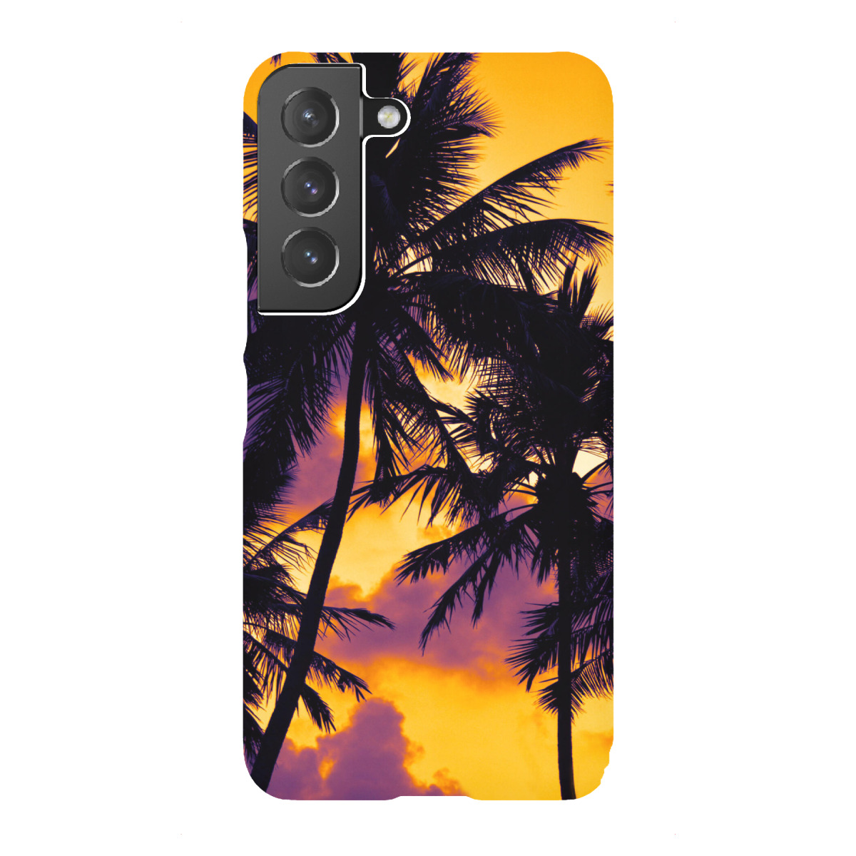 Samsung Galaxy "The Palm Trees Sunset" Premium-Case Handyhülle artboxONE