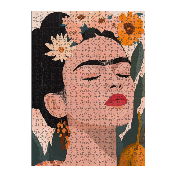 Puzzle Ravensburger "Fridas Wunschtraum" artboxONE - Natur,Floral,Abstrakt