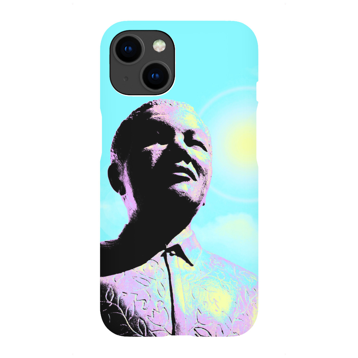 "Pop Art Mandela"für iPhone - Premium-Case Handyhülle artboxONE