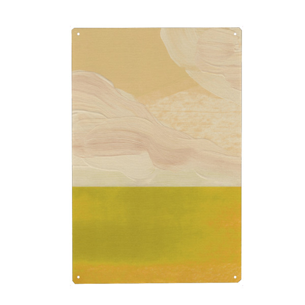 Metall Poster "Galitsyna - Endless Fields" artboxONE - Abstrakt