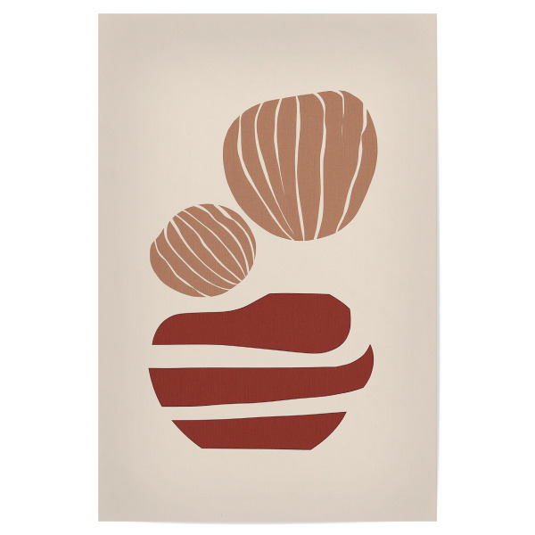 Poster 30x20 cm "Minimalistische streifen Ästhetik" artboxONE - Natur,Abstrakt,Geometrie