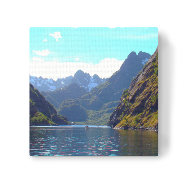 Leinwandbild "Der Trollfjord in Norwegen" artboxONE - Natur,Reise,Reise / Strand und Meer,Reise / Länder