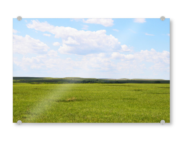Acrylglasbild "Tallgrass Prairie USA" artboxONE - Natur,Reise,Reise / Länder