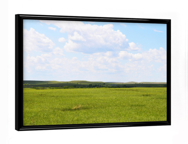 Poster mit schwarzem Rahmen "Tallgrass Prairie USA" artboxONE - Natur,Reise,Reise / Länder