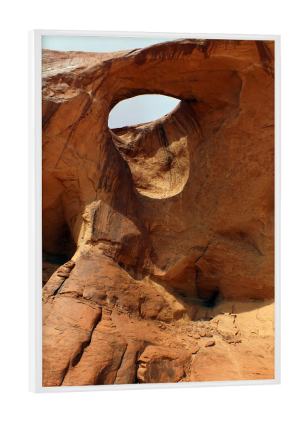 Poster mit weißem Rahmen "Bird's Eye" artboxONE - Natur,Reise,Reise / Länder