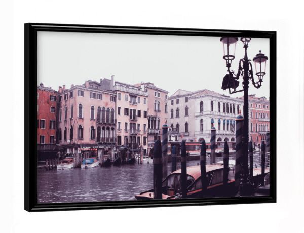 Poster mit schwarzem Rahmen "Der Canale Grande Venedigs" artboxONE - Reise,Architektur,Städte / Venedig,Reise / Länder