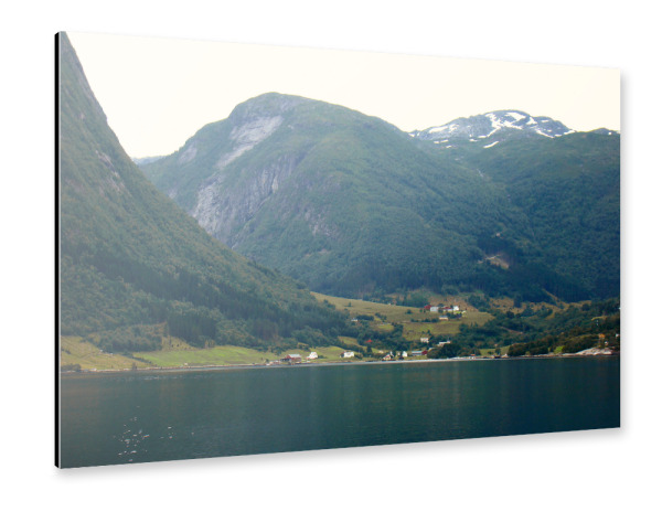 Alu-Dibond "Sognefjord" 30x20 cm artboxONE