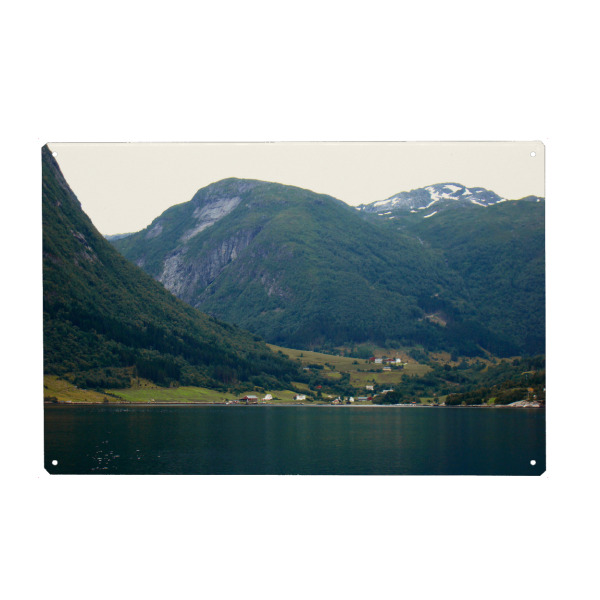Holzbild "Sognefjord" artboxONE - Natur,Reise,Reise / Strand und Meer,Reise / Länder