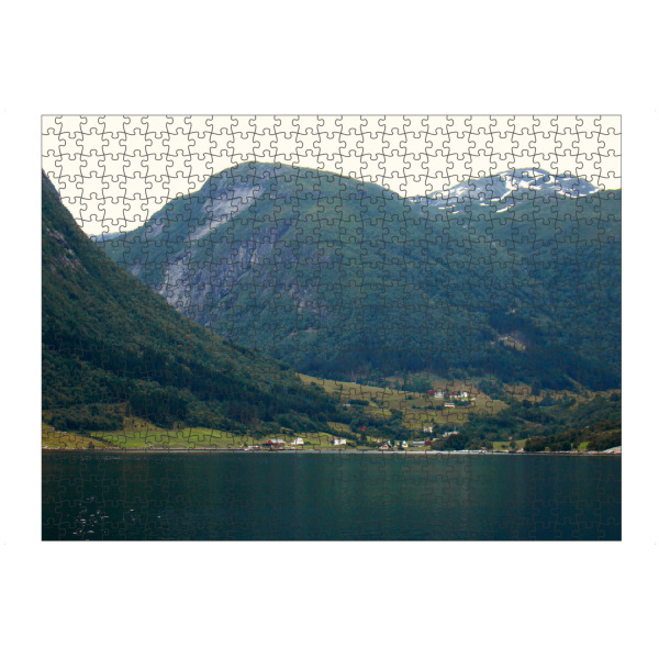 Puzzle Ravensburger "Sognefjord" artboxONE - Natur,Reise,Reise / Strand und Meer,Reise / Länder