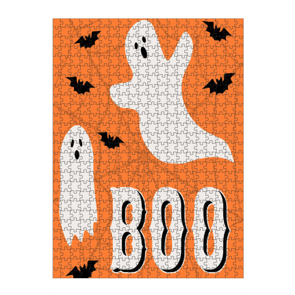 Puzzle Ravensburger "Boo-Geister" artboxONE - Halloween - Geister,Buh,Fledermäuse,Halloween - Bild geister