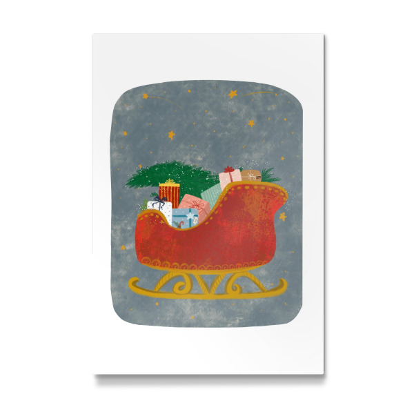 Galerie-Print "Santas cart" 30x20 cm artboxONE