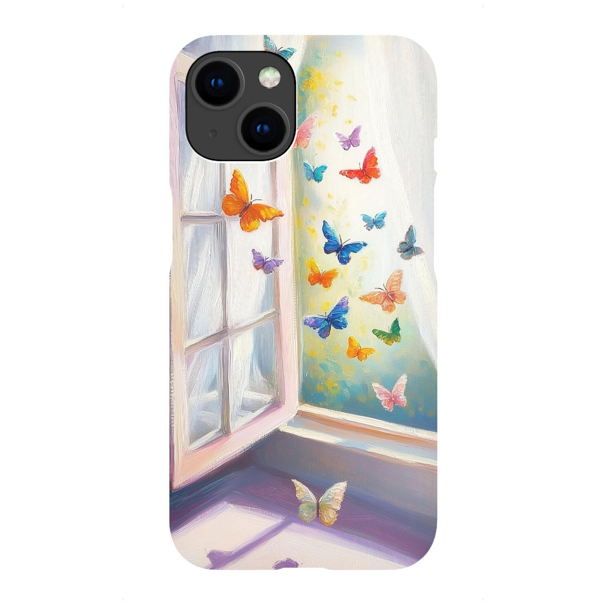 "Schmetterlingszauber Kunst"für iPhone - Premium-Case Handyhülle artboxONE