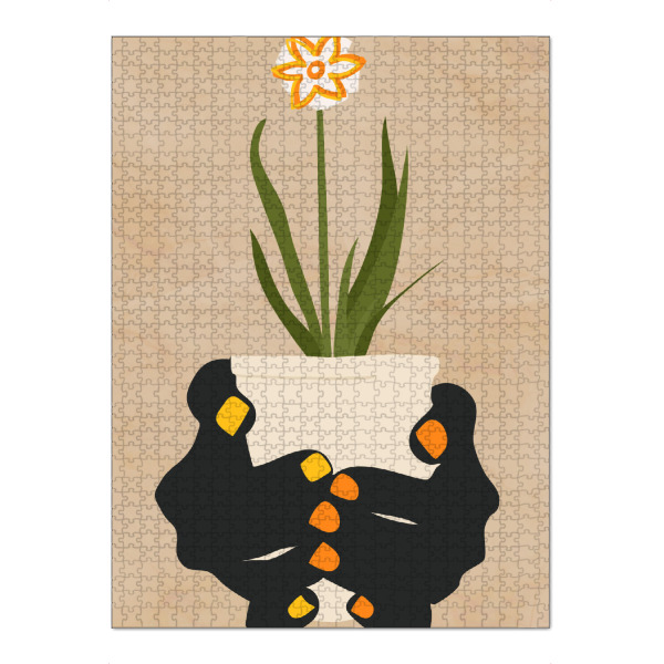 Puzzle Ravensburger "Hoffnung halten" artboxONE - Floral