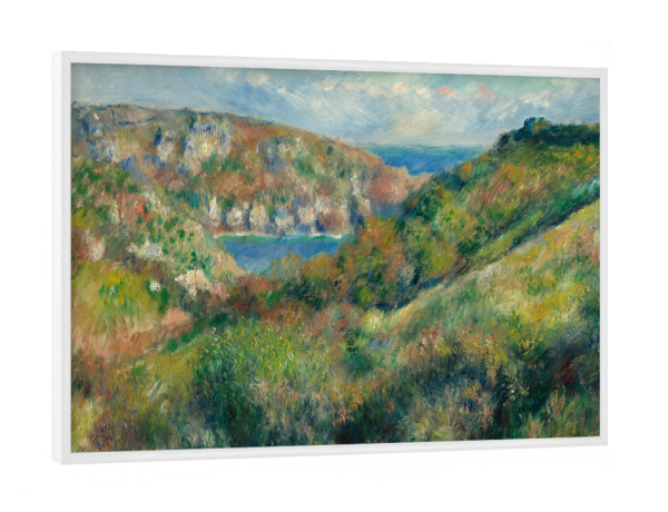 Poster mit weißem Rahmen "Guernsey" artboxONE - Natur,Reise,Reise / Länder,Für Mama,Für Papa