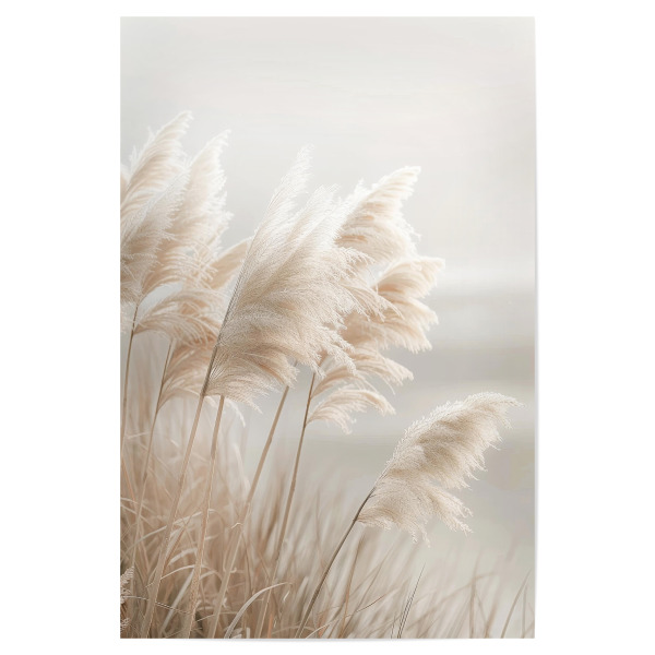 Poster "Malerisches Pampasgras" artboxONE - Natur,Reise / Strand und Meer