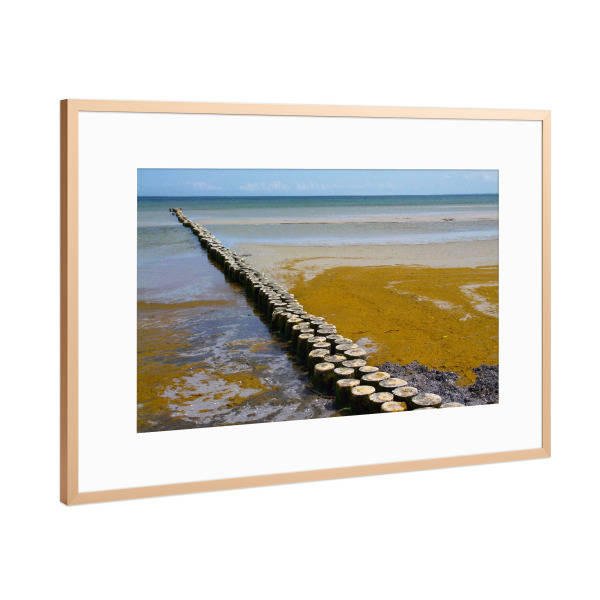 Poster mit Rahmen Kupfer "An der schönen Ostsee" artboxONE - Natur,Reise,Reise / Strand und Meer,Reise / Länder
