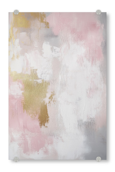 Acrylglasbild "Steintextur Pastell" artboxONE - Abstrakt,Architektur,Marmor