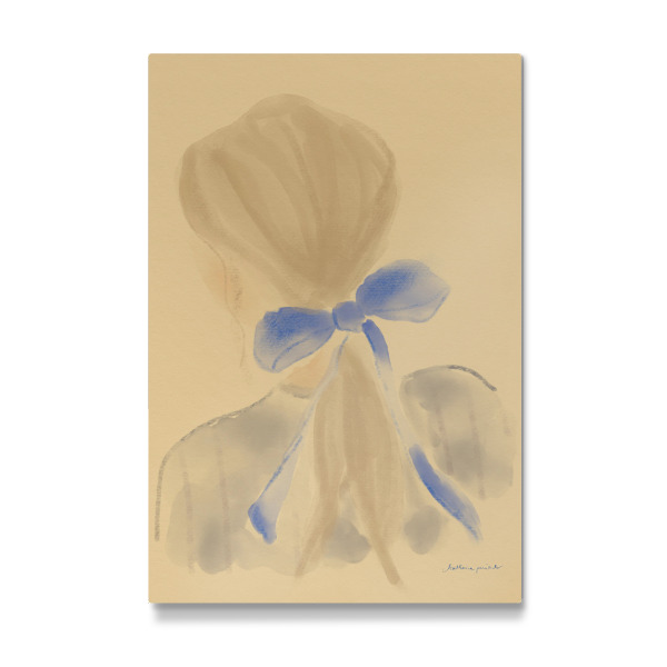 Galerie-Print "Blaues Haarband" 30x20 cm artboxONE