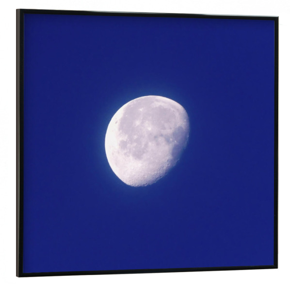 Poster mit schwarzem Rahmen 30x30 cm "Der abnehmende Mond" artboxONE - Natur,Reise,Reise / Länder