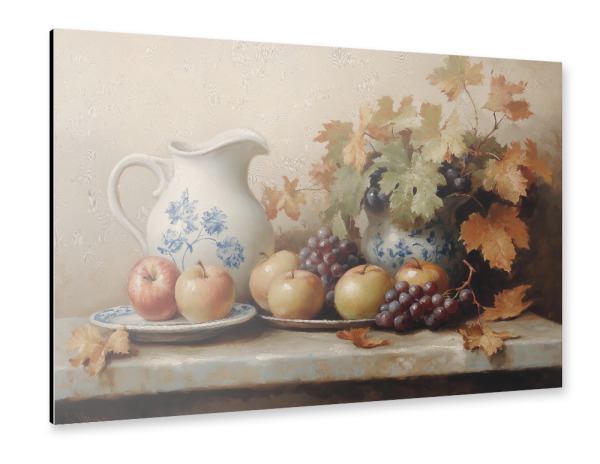 Alu-Dibond "Porträt von Früchten" 75x50 cm artboxONE