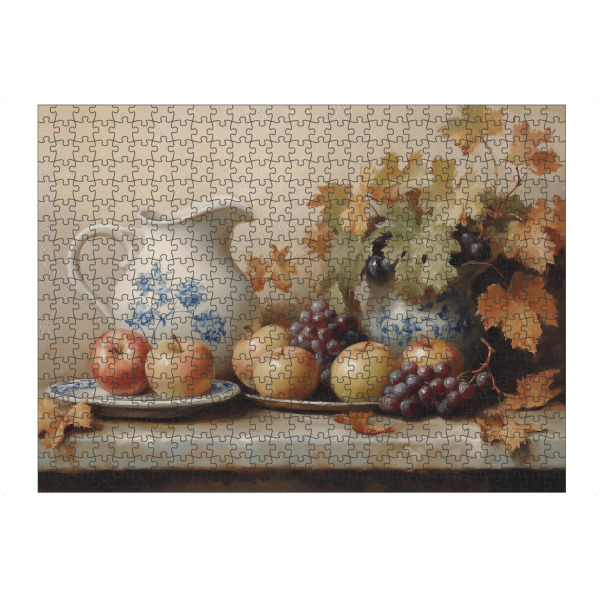 artboxONE Puzzle "Porträt von Früchten" artboxONE - Essen & Trinken / Obst & Gemüse