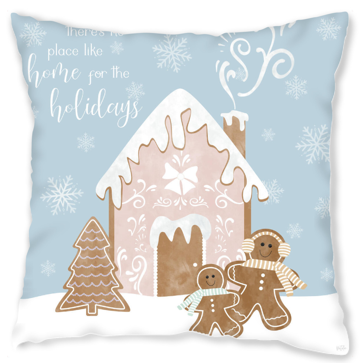 Design-Kissen "Lebkuchenhaus I" artboxONE - Typografie,Weihnachten - Weihnachten,Lebkuchenhaus