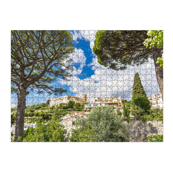 Puzzle Ravensburger "Häuser und Bäume in Ravello" artboxONE - Natur,Reise,Architektur,Reise / Länder