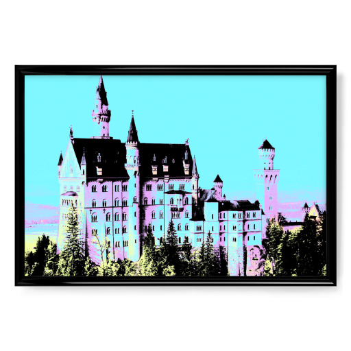 Pop Art Schloss Neuschwanstein