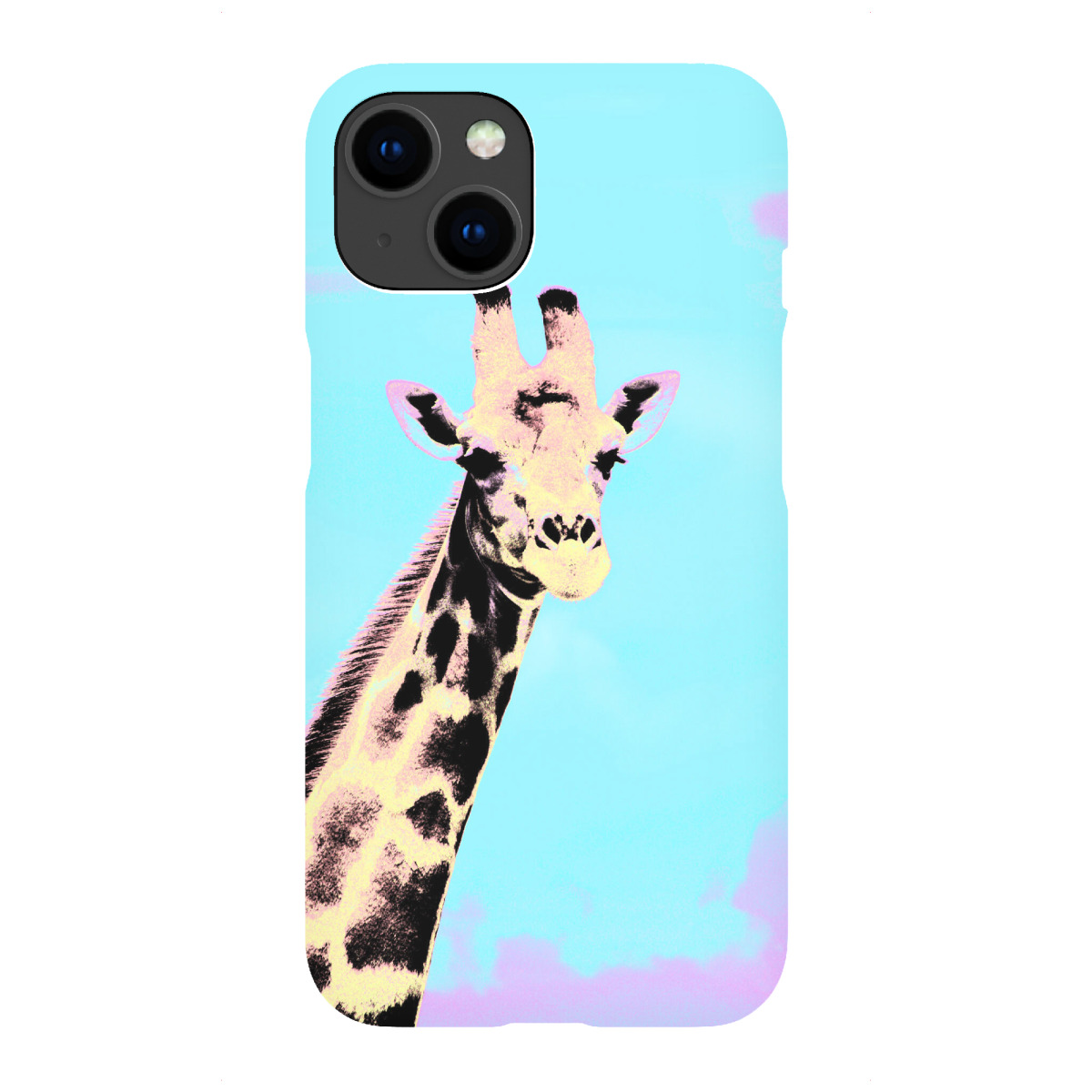 "Pop Art Giraffe"für iPhone - Premium-Case Handyhülle artboxONE
