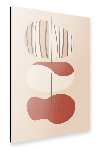 Alu-Dibond "Organisches Design" 30x20 cm artboxONE
