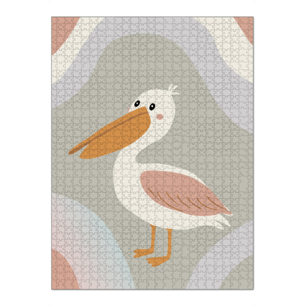 Puzzle Ravensburger "Friendly pelican" artboxONE - Für Kinder,Tiere