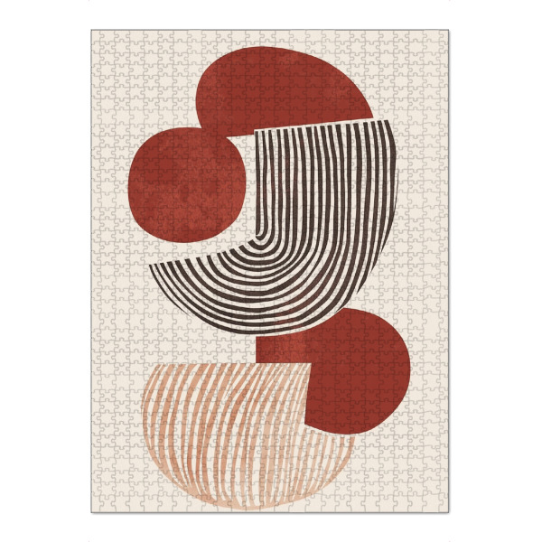 Puzzle Ravensburger "Skandinavischer Minimalismus" artboxONE - Natur,Abstrakt,Geometrie
