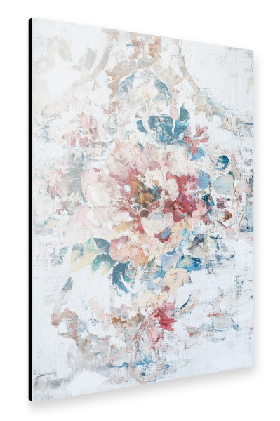 Alu-Dibond "Beton Pastell Wandmalerei" 30x20 cm artboxONE