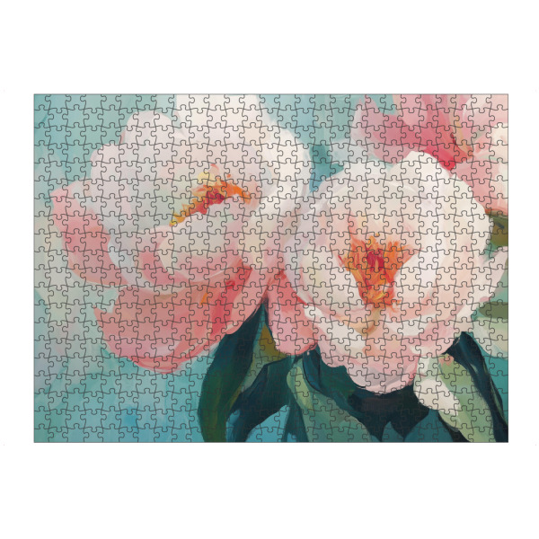 Puzzle Ravensburger "Porträt von Blumen" artboxONE - Floral,Abstrakt - Blumig,Blume,Floral - Bild blumig