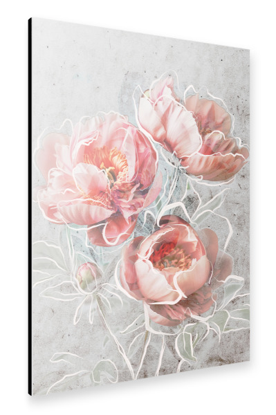 Alu-Dibond "Framed Elegance" 30x20 cm artboxONE