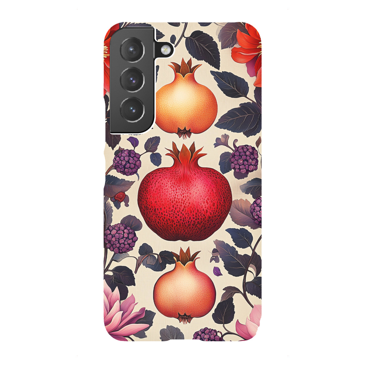Samsung Galaxy "Lebendige Granatapfel Kunst" Premium-Case Handyhülle artboxONE