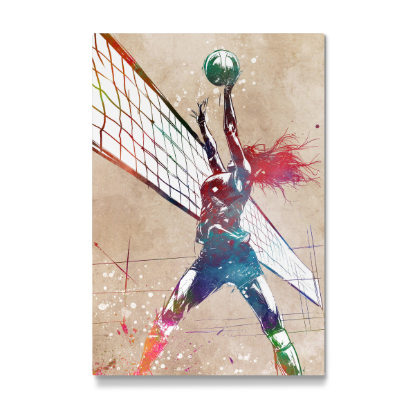 Galerie-Print "Volleyballsportkunst C" 75x50 cm artboxONE