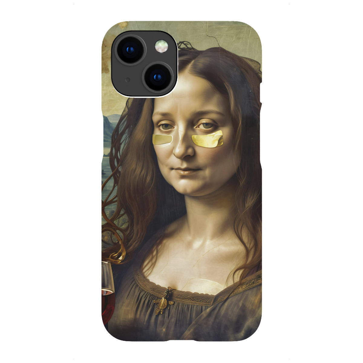 "Müde Mona"für iPhone - Premium-Case Handyhülle artboxONE