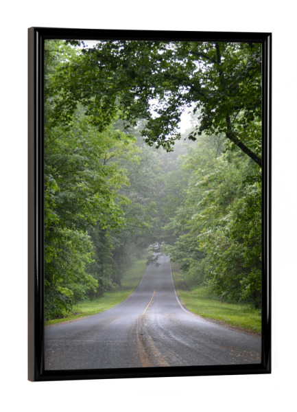 Poster mit schwarzem Rahmen "Skyline Drive" artboxONE - Natur,Reise,Reise / Länder