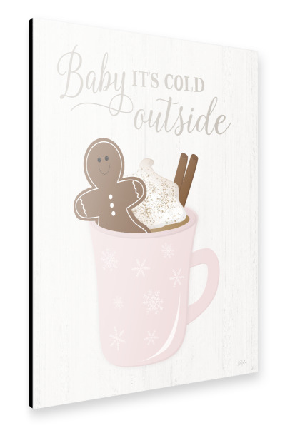 Alu-Dibond "Lebkuchen heißer Kakao I" 75x50 cm artboxONE