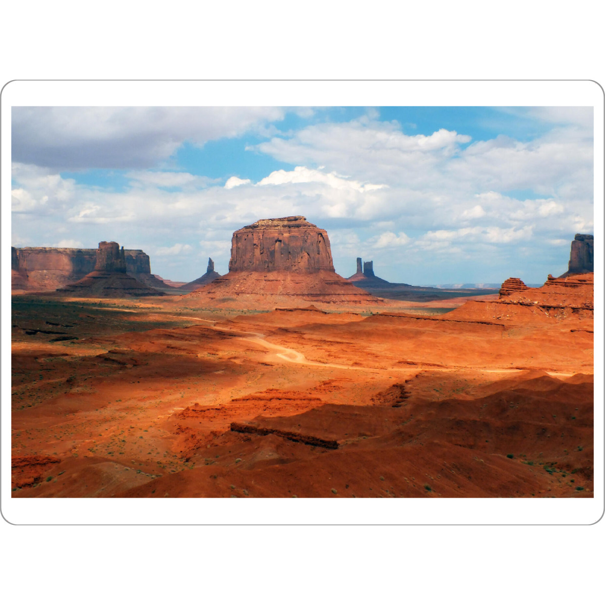 Tischset "Im Monument Valley" artboxONE - Natur,Reise,Reise / Länder