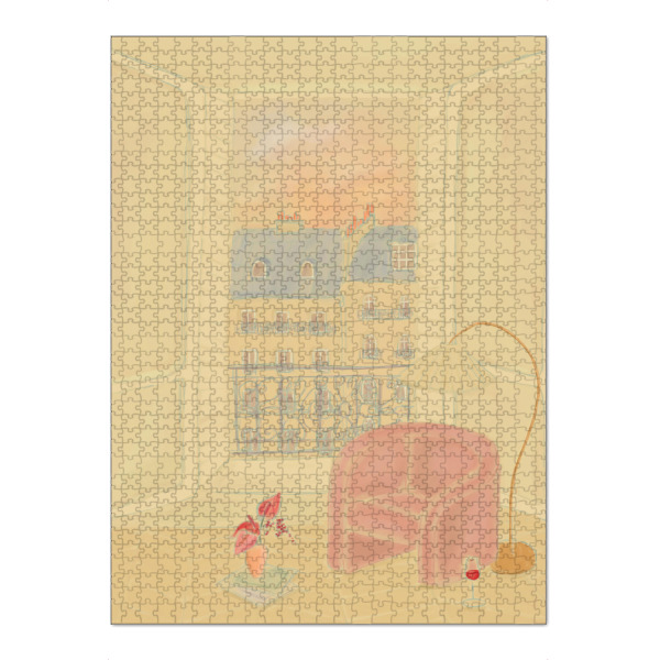 Puzzle Ravensburger "Gemütliches Paris" artboxONE - Reise,Architektur,Städte / Paris,Für Mama,Essen & Trinken / Alkohol