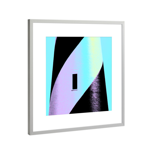 Poster mit Rahmen Silber "Lighthouse Triptychon unten" artboxONE - Reise,Architektur,Reise / Strand und Meer,Reise / Länder
