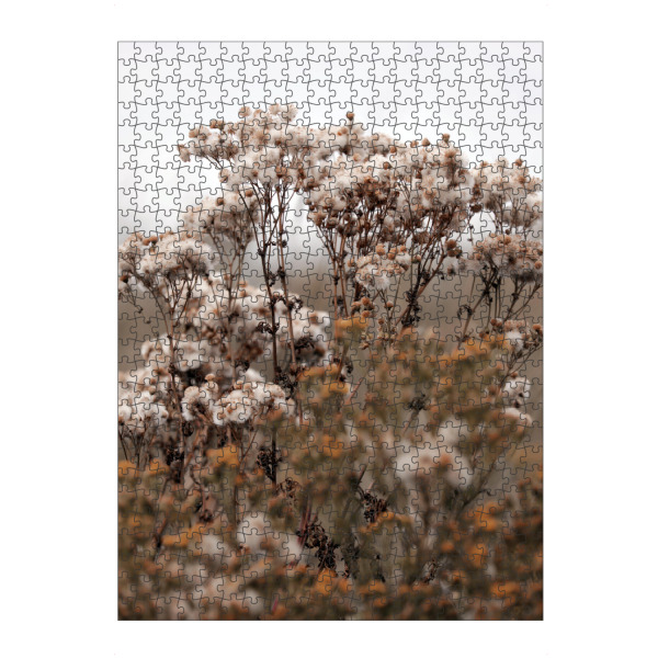 Puzzle Ravensburger "Wildpflanzen Naturtöne Beige" artboxONE - Natur,Floral