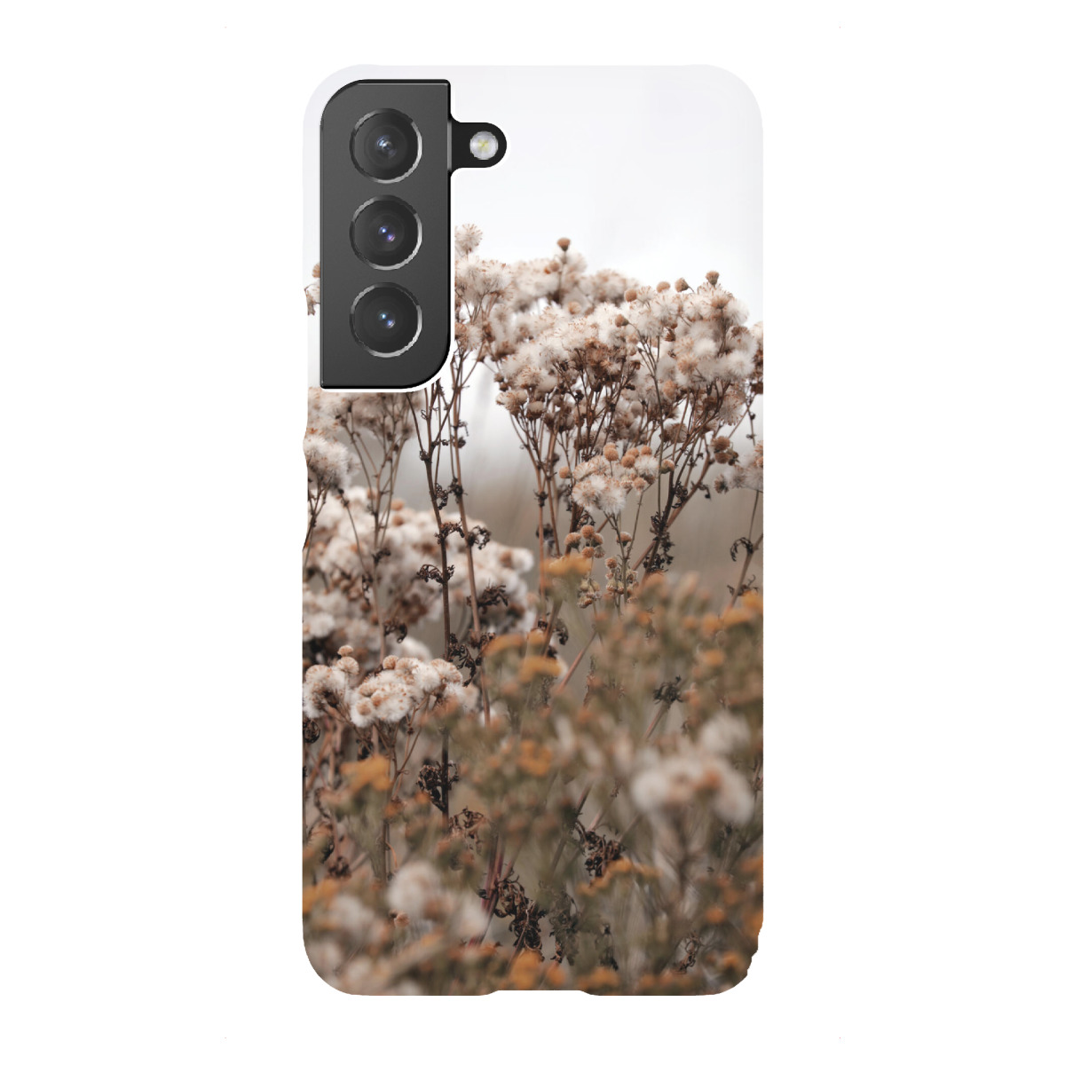 "Wildpflanzen Naturtöne Beige"für Samsung Galaxy - Premium-Case Handyhülle artboxONE