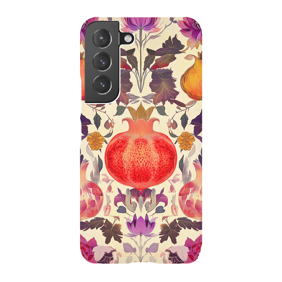 "Granatapfel Naturkunst"für Samsung Galaxy - Premium-Case Handyhülle artboxONE