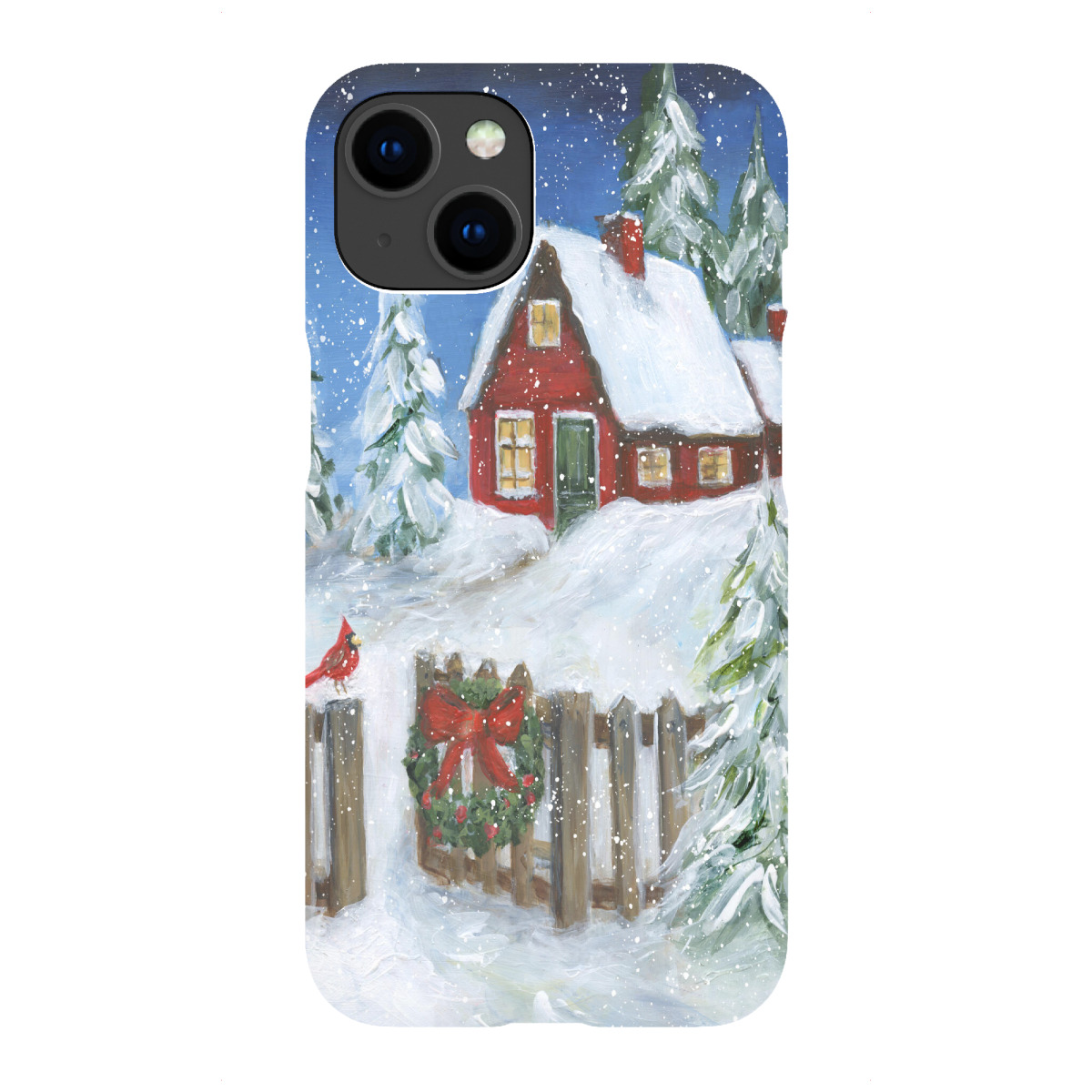 "Gemütliche Weihnachten"für iPhone - Premium-Case Handyhülle artboxONE